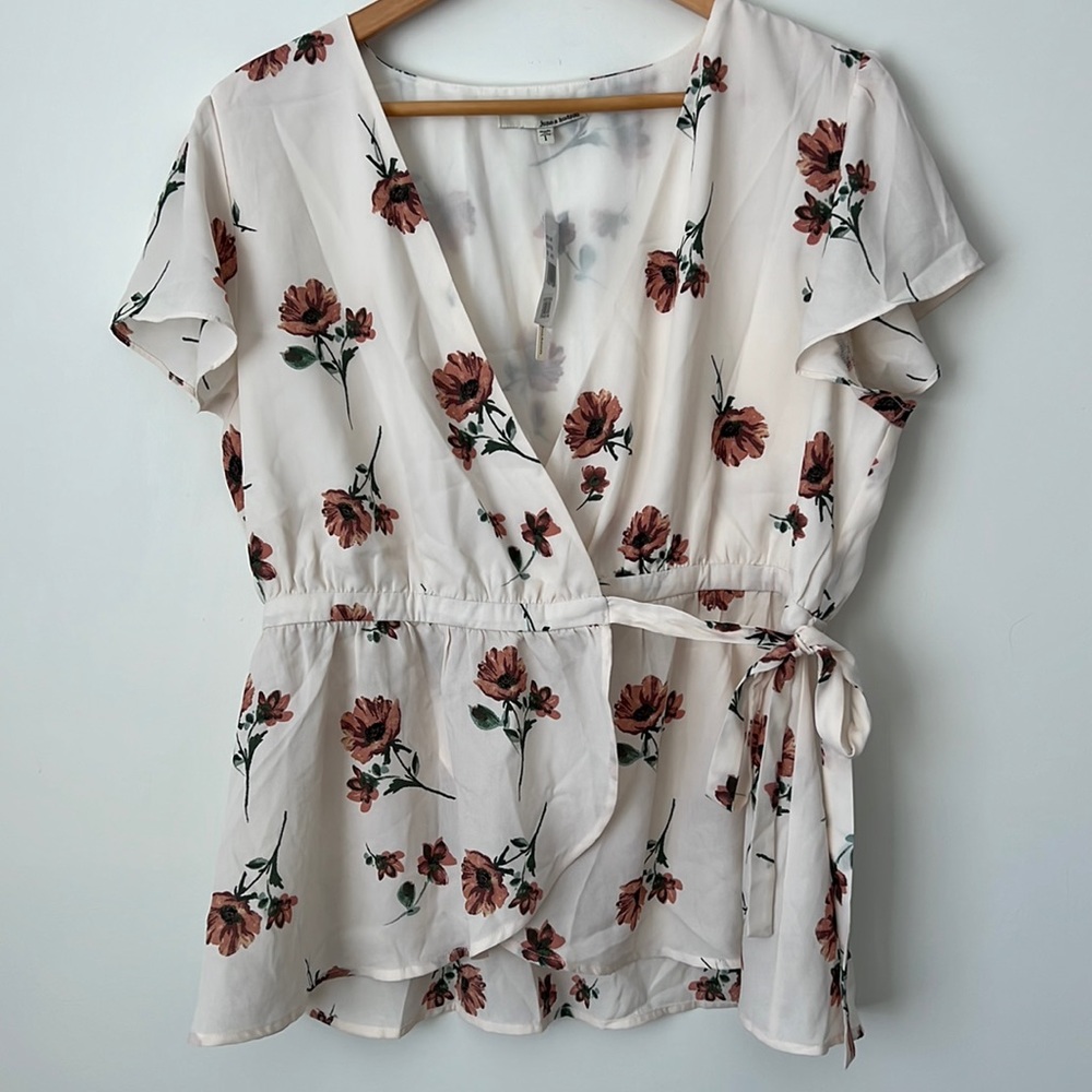 New June & Hudson floral blouse
